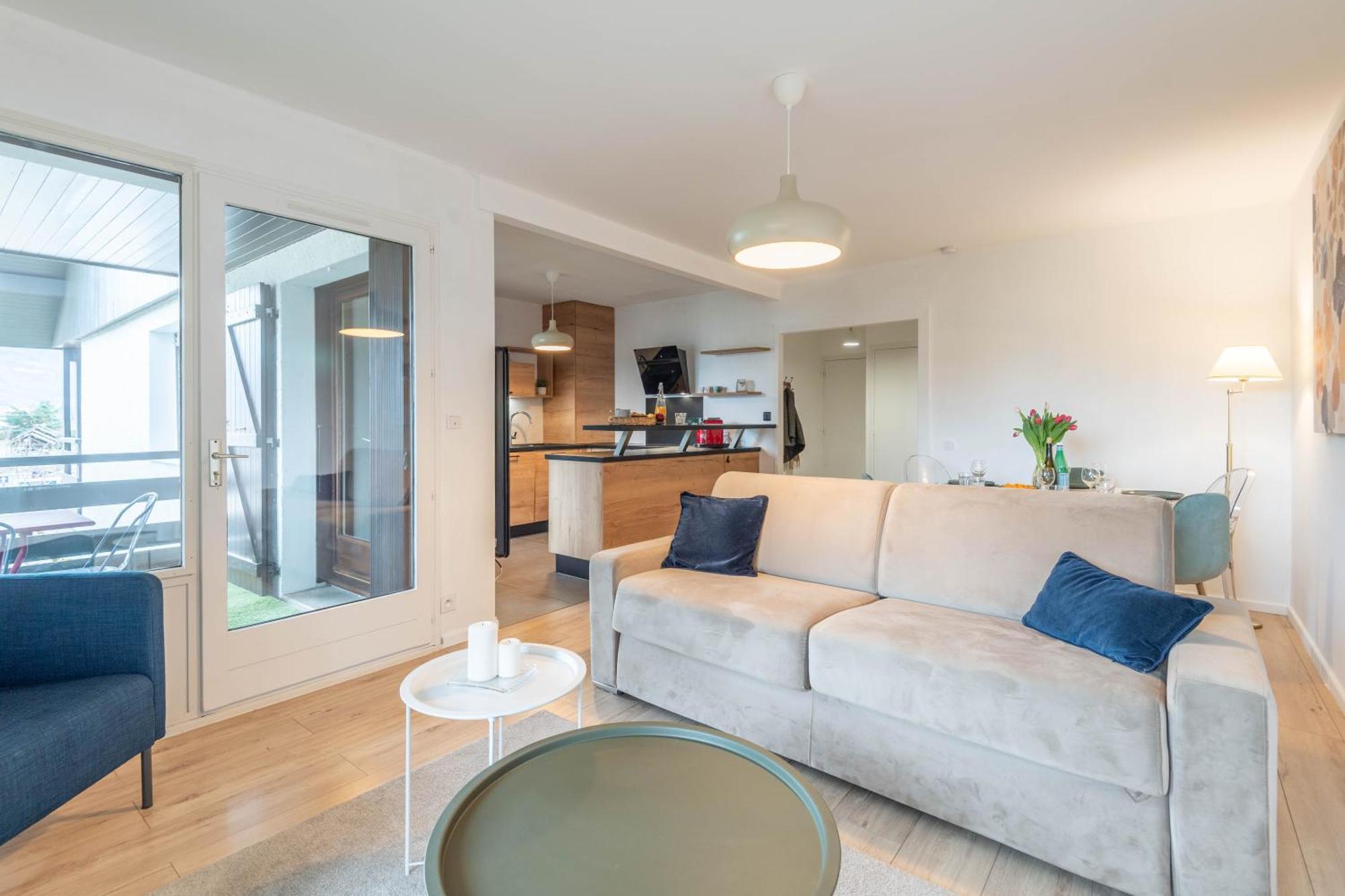 Bel Apt Terrasse A 2 Pas Du Lac 塞夫里耶 外观 照片