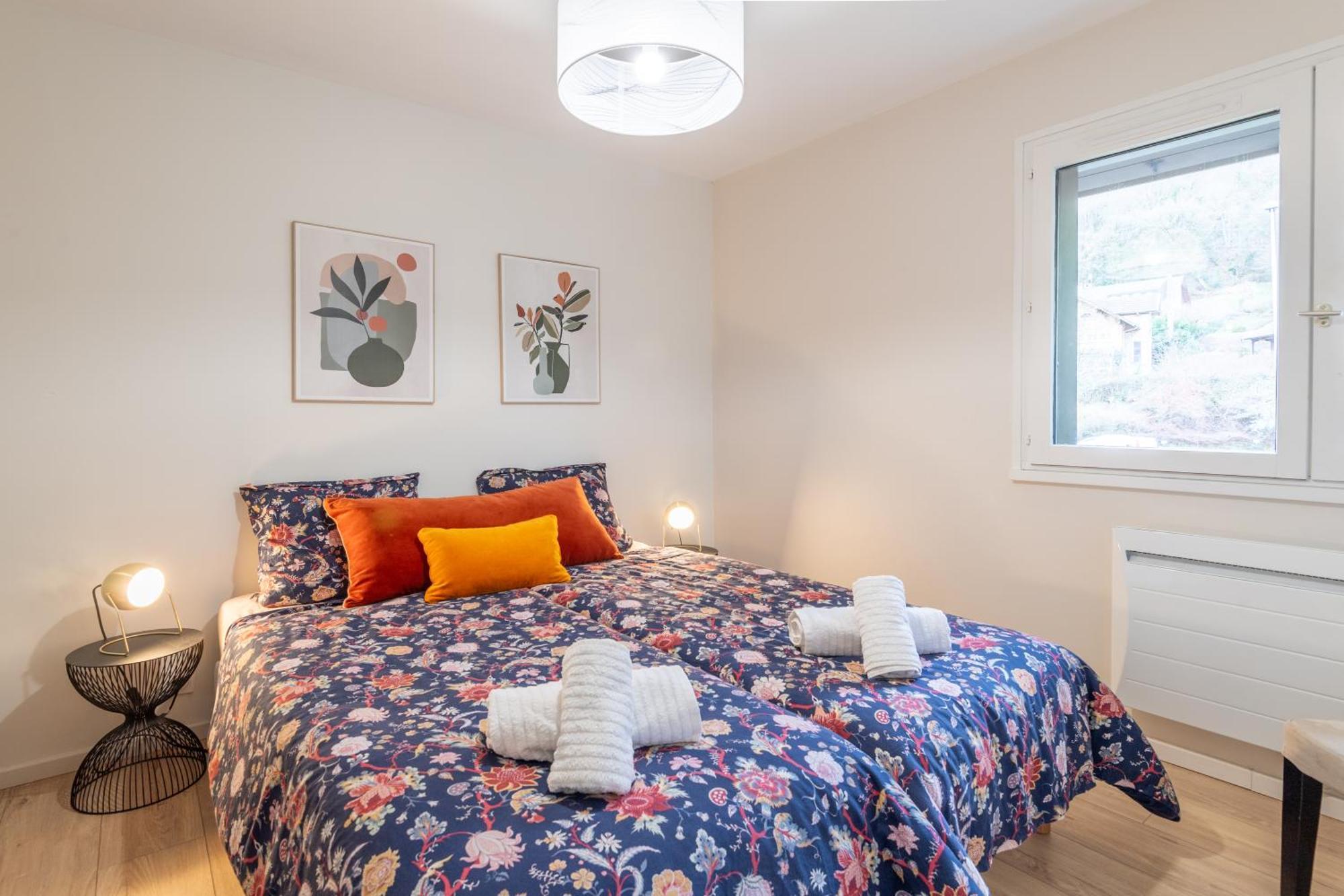 Bel Apt Terrasse A 2 Pas Du Lac 塞夫里耶 外观 照片